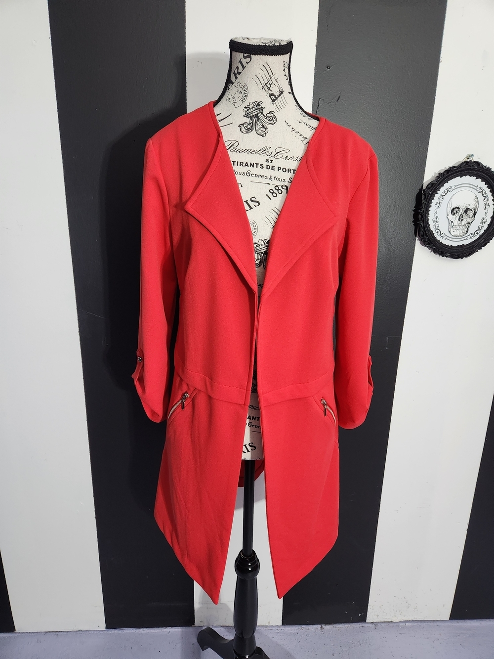 Open-Front Trench Coat